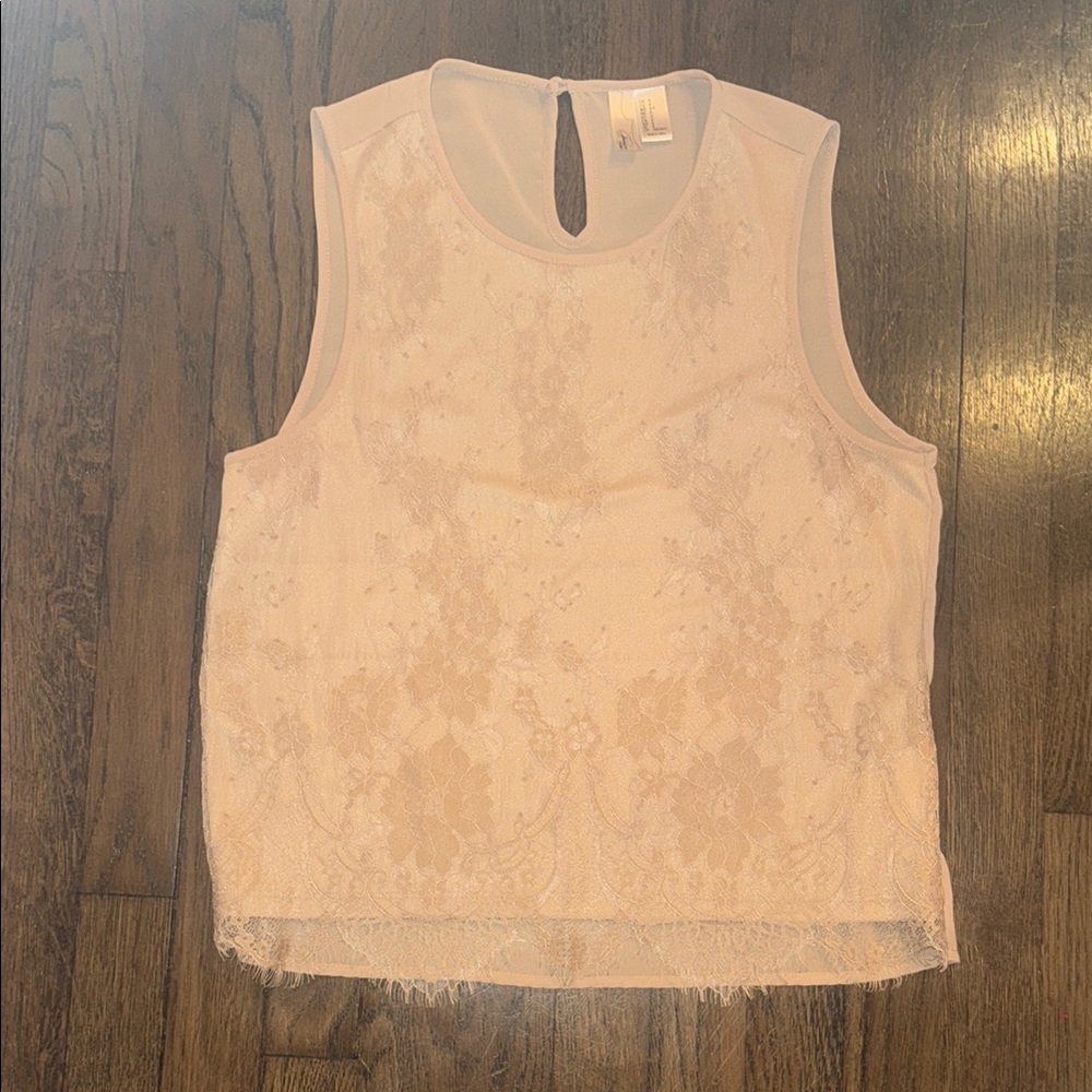 Lace Sleeveless Top